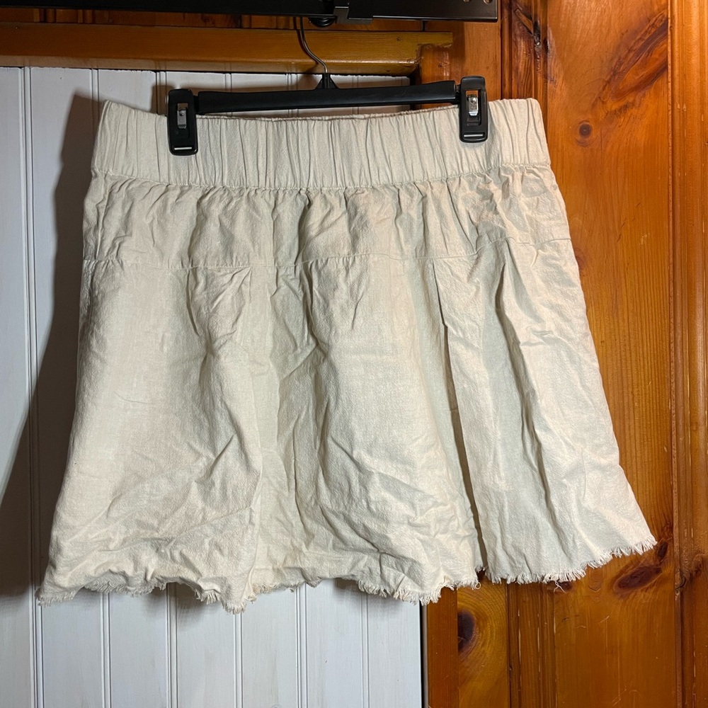 Tan skirt